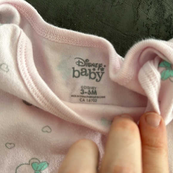 Minnie Mouse Onesie - 3-6M - Picture 2 of 3